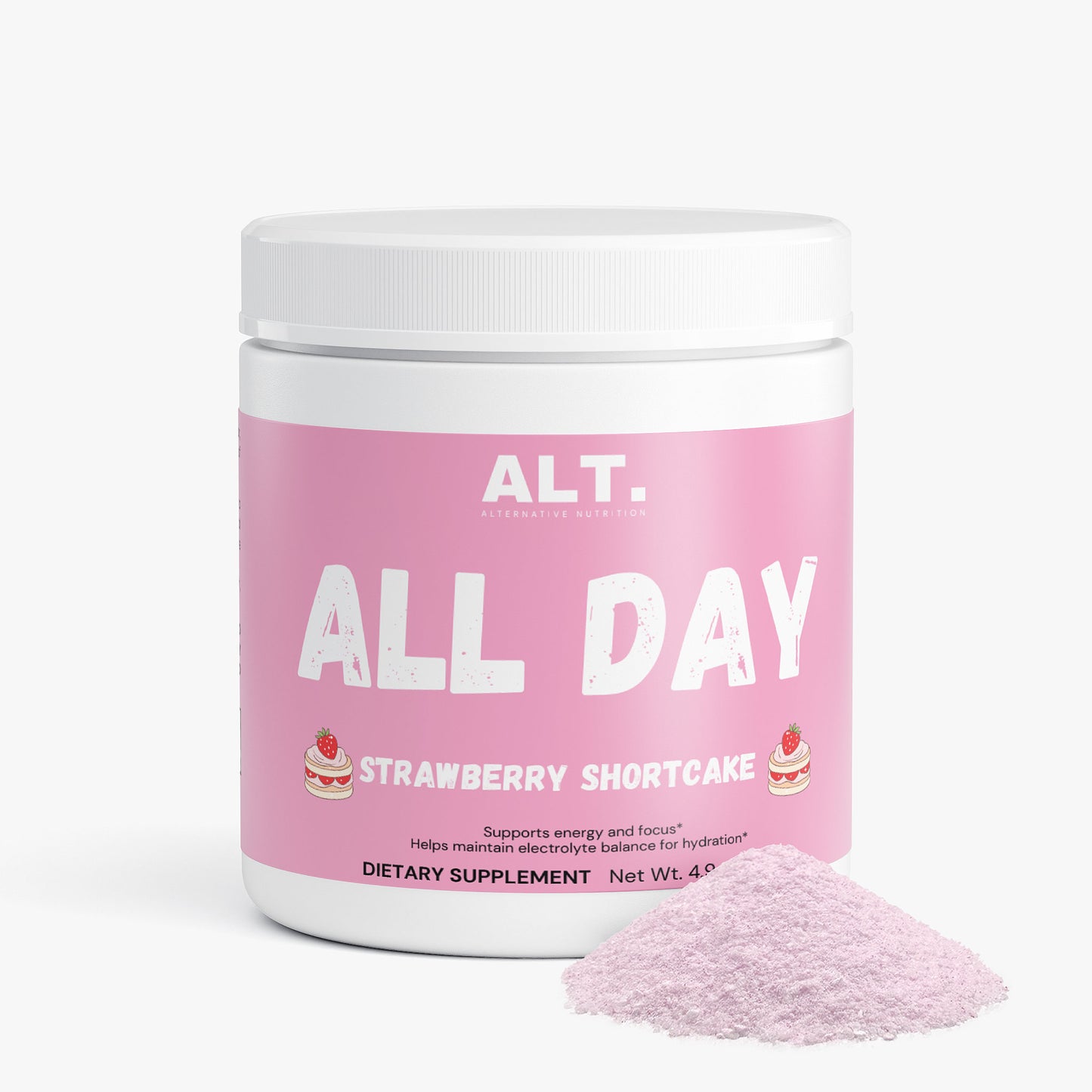 Energy Powder (Strawberry Shortcake)