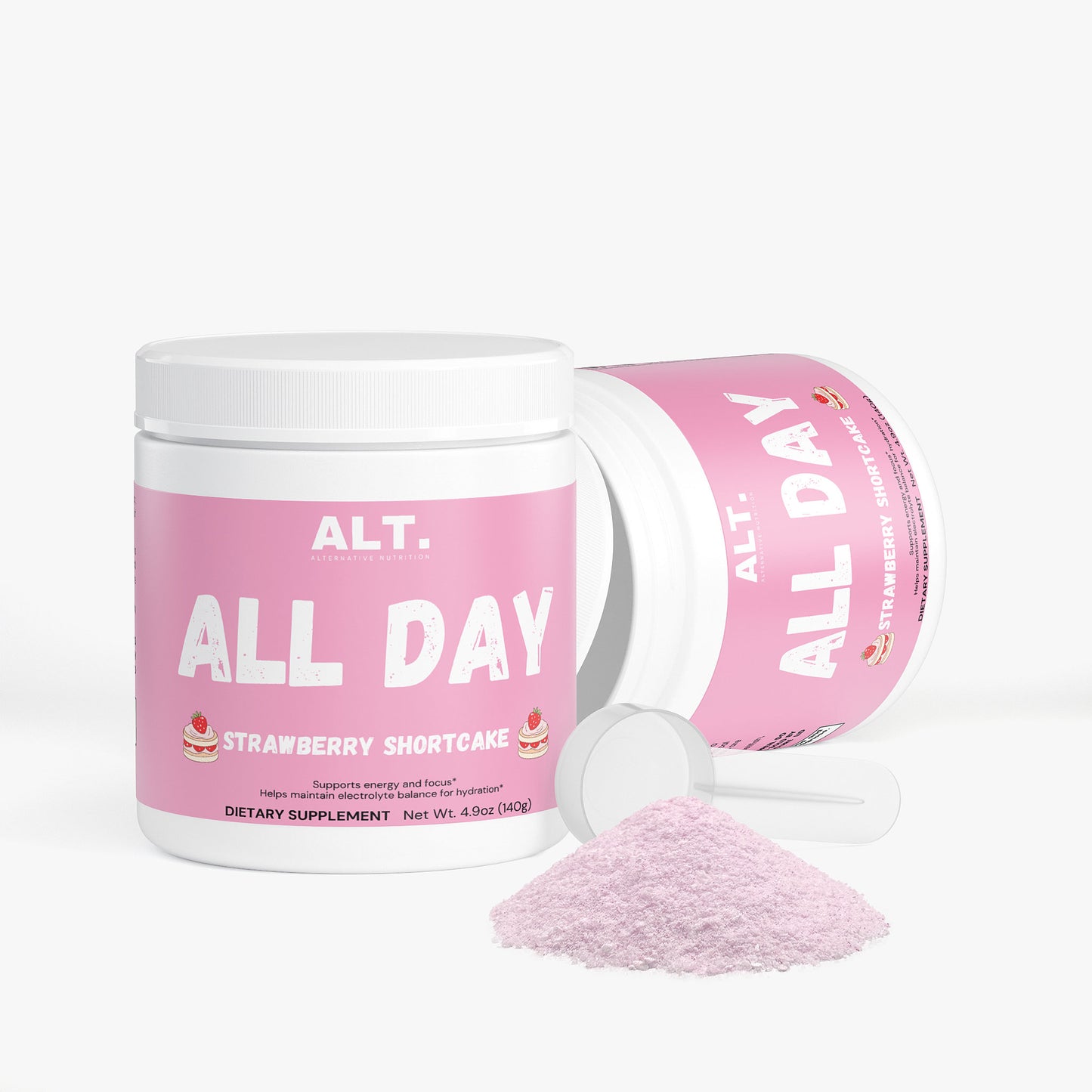 Energy Powder (Strawberry Shortcake)